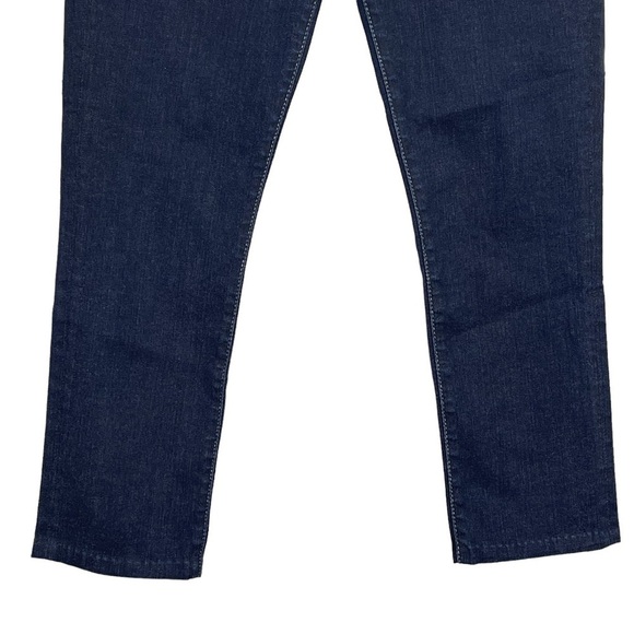Ag Adriano Goldschmied The Mari High Rise Straight Jean 28 Dark Indigo - Picture 3 of 9